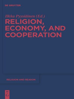 cover image of Religion, Economy, and Cooperation
